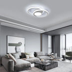 Dimmable LED Ceiling Light, 40W, Remote Controlled, Round Design