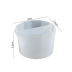4Pcs Silicone Split Cups - Paint Pouring Tools for Resin Art, Acrylic Pouring, and DIY Crafts