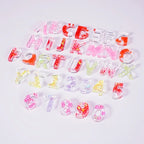 Small 26 Capital Letters Resin Silicone Mold - Alphabet Epoxy Mold for DIY Jewelry Making and Keychain Crafts