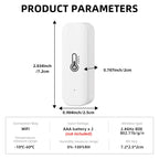 Tuya ZigBee/WiFi Temperature & Humidity Sensor, Home Thermometer