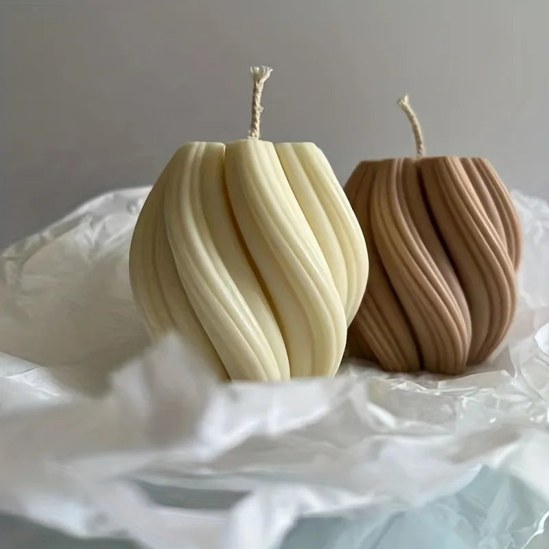 Lumânare Stâlp Geometric 3D – Formă din Silicon pentru Lumânări DIY și Artă din Rășină