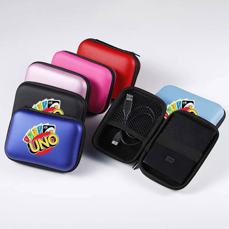 UNO Travel Zipper Case - Portable Card Holder for UNO Board Game, Perfect for Kids and Travel