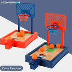 Mini baschet - Set de jocuri portabile de birou pentru distracție în interior și în aer liber, cadou ideal pentru copii și adulți