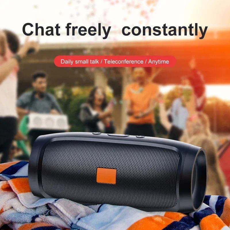 Bluetooth Speaker Dual Stereo Outdoor Portable Subwoofer FM Radio | Wireless 5.0