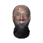 Mască Kanye imprimată 3D - Mască completă cu plasă elastică pentru cosplay, jocuri de rol și moda hip hop