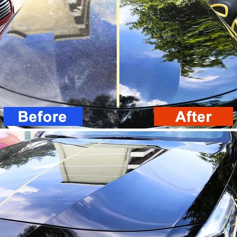 Car Ceramic Nano Coating Kit - Hydrophobic Paint Protection with Scratch Resistance, UV & Acid Rain Protection, Long-Lasting Shine