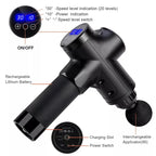 Fascial Massage Gun - Electric Percussion Massager for Deep Tissue Muscle Relaxation, Pain Relief and Fitness Recovery
