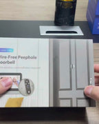 3MP Smart WiFi Door Viewer Camera – 1080P, PIR, IR, Alexa & Google