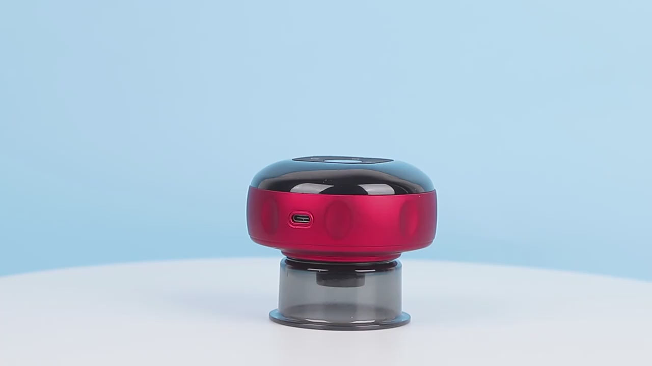 Smart Electric Cupping Massager – Heating & Vacuum Therapy Device